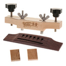 Practical Wooden Folk Guitars Bridge with Bridge Install Caul Clamp Tools
