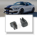 2pcs Car Door Stopper Buckle Stop Cap Rust Protector Cover Fits Ford Mustang 15+