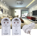 EU 3 Pack Wireless Remote Control Power Outlet Light Switch Plug Socket