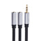3.5mm Audio Cable Splitter Male To 2 Female Plug Adapter For MP3 iPad Headphones