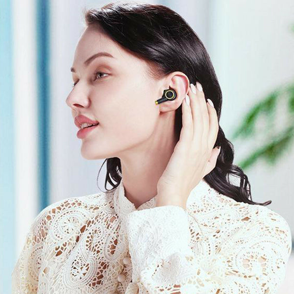Wireless Earbuds, [Upgraded] Bluetooth V5.0 in-Ear Stereo Quick Charge