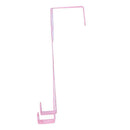 Cute Metal Over the Door Dual Hanger Hook Hat Coat Holder Popular New,Yello