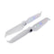 4x White LED Light Low Noise Propellers Props Self Lock for DJI Phantom 3