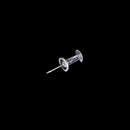 High 40 Pcs Transparent Push Pins Notice Board Map Thumb Tacks Point Bulletin FT