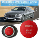 2215450714 Red Start Push Button Engine Ignition Switch Keyless Go Start Button