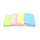 New Mini Office File Document Bag Pouch Bills Folder Card Holder Fastener MO