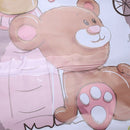 lovely cute bear wall stickers children room home decor baby shower adhesiv