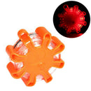 8Led Road Road Flare Flashing Warning Light Roadside Flare Emergency Disc B S5W5