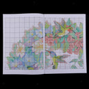 Hummingbirds Stamped Cross Stitch Kits Wedding Christmas Gifts 14CT 51x50cm