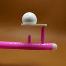 Pipe Blowing Ball Suspended Classic Childhood Vital Capacity Training Toys