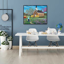 Full Round Drill 5D DIY Diamond Painting House Wall Picture Mosaic (B112)