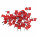 60PCS 10A 10A Auto Mini Blade Fuses Red for Car O6W4
