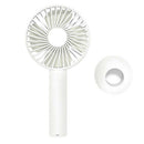 2x Handheld Fan Face Desk Fan Powerful Personal Rechargeable Fan for Travel