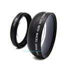 49mm 0.45X Super Wide Angle Macro Lens For Sony A NEX3 NEX5 NEX NEX-C3 Camera