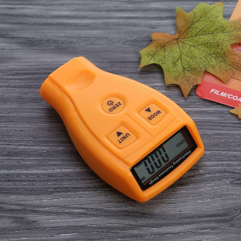 Handheld Digital LCD Coating Painting Thickness Gauge Lacquer Metal Film Tester
