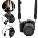 Adjustable Belt Quick Release DSLR Camera Cuff Wrist Belt +Leash Shoulder Strap