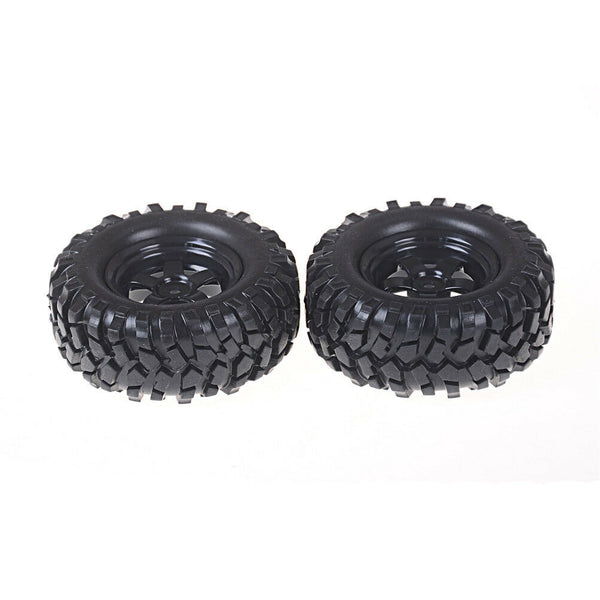2pcs/lot 1.9" Tires 96mm Wheel 12mm Hex Hub For RC 1:10 Rock Climbing Crawler3CT