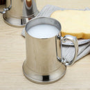 560Ml Double Wall Stainless Steel Beer Mug Cocktail Breakfast Milk Mugs wit