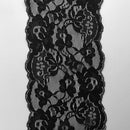 5 Yds 15cm Stretch Floral Lace Trims Decorating Designing&Sewing Craft Black