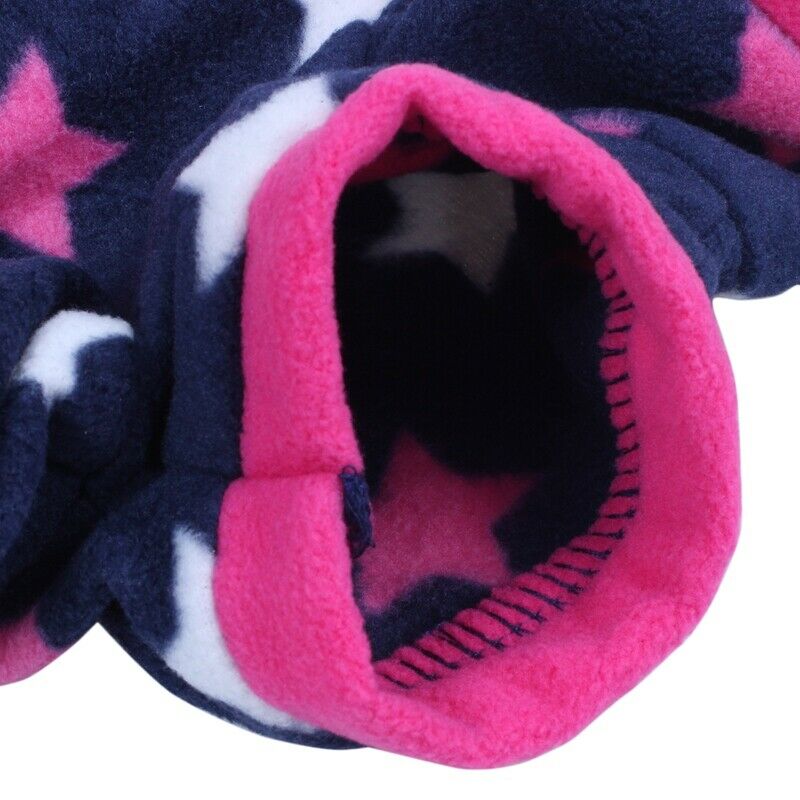 Pet Cat Puppy Warm Polar Fleece Coat Dog Clothes Sweater Vest Jackets Costu