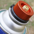 New Outdoor Camping Burner Conversion Head Stove Connector Gas Bottle Adaptor LJ