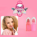 Girls Makeup Set Palette Handbag Kids Play Eyeshadow Pretend Play Style 4