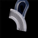 Silicone Baby Toothbrush Clear Soft Teething Tooth Brush Training Toothbrush  Z