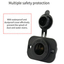 2pcs 12V Car Motorcycle RV Cigarette Lighter Sockets  with 24 inch Wires DIY Kit