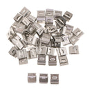 100x Stainless Steel Solar Cable Clips Management PV Wire Clip Fastener