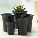 1pc Plastic Round Succulents Pots Flower Planter for Garden DecorJ Hn