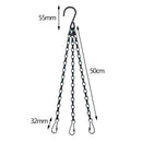 Flower Plant Pot Basket Planter Holder Hanging Chain Bonsai Hanging Flower Pot