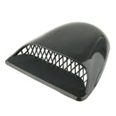 Auto Replacement Hood Air Intake Cover Trim Air Duct Vent Decor Frame Black