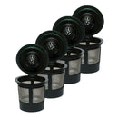 4pcs Reusable Coffee Filters K Cups Pod for Keurig 1.0 Brewers Universal Fit