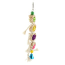 BirdS Swing Perches Toys Parrot Hanging Bell Pet Cage Toys for Cockatiels