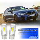 2pcs T10 5W 3030 9SMD 900LM 6000K Canbus Car LED Reading Dome Light Bulbs