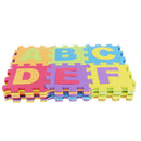 Kids Puzzle Educational Alphabet Numbers 36 Tiles and Edges Play Mat
