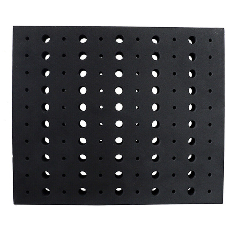 Multi-holes Save Space Milling Cutters Holder EVA Hard Foam Router Bit Tray