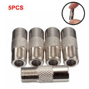 5x Female Coax To F Connectors Socket RF IEC Aerial Plug Female Adaptor Twist On