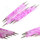 Set of 5 Nail Art Dotting Pen Manicure Accessory Kit Pedicure of Nail ArtNa