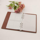 DIY Scrapbooking Cutting Dies Synthetic Leather Storage Book Case (1 Grid) A