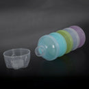 4 Layers Milk Powder Case Formula Dispenser Kids Baby Feeding Travel Contai
