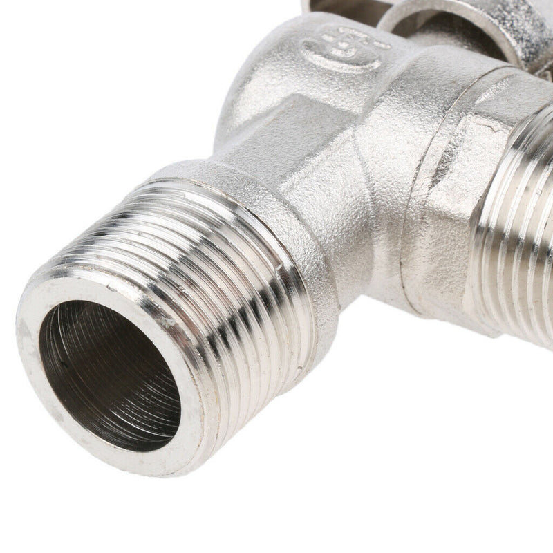 Copper Triangle Valve Water Mixing Angle Valve Water Heater Bath Accessories