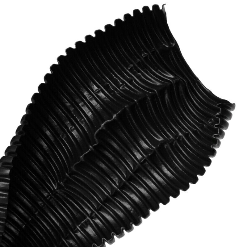 100 Ft. 3/4 inch Split Wire Loom Conduit Polyethylene Tubing Black Color Sl D9H6