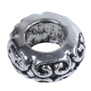 10Pcs Pattern Stoppers Rubber Bead Fit Charm Bracelet F1W5