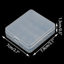 Battery Storage Box Holder Transparent Portable Hard Plastic Large CapacityB.kz