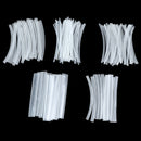 150Pcs 100mm 2:1 Heat Shrink Tubing Polyolefin Transparent Tube Sleeving S^T â„–#