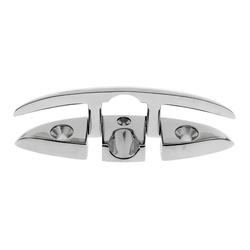 2 Pcs 316 Stainless Steel Marine Sailing Boat & Dock Rope Cleat