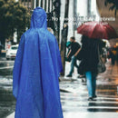 Raincoat, Floor mat, Rain cover 3 in 1 Multifunctional Portable Raincoat wi A5H8