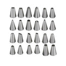 Lots 24pcs Icing Piping Nozzle Bakery Set Kit Cupcake Cake Sugarcraft Decorating