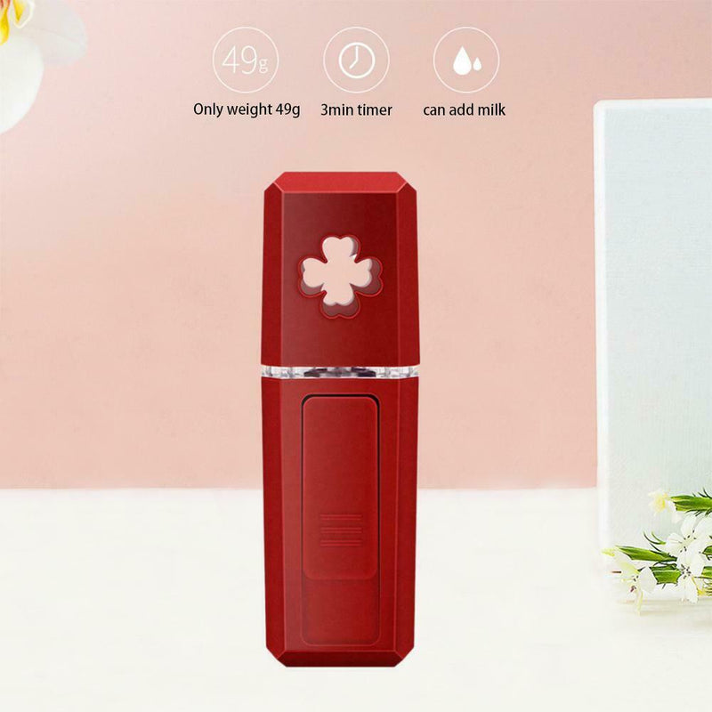 Portable USB Mini Face Spray Bottle Nano Mister Facial Hair Steamer Face Sprayer